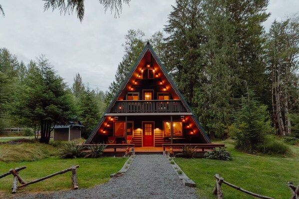 Exterior - Ranger's A-Frame w/ Hot Tub on 5 Acres (Ashford)