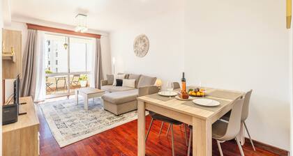 BoLina 2 bedroom apartment located in the historic center of Caniço.