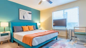 1 bedroom, iron/ironing board, WiFi, bed sheets