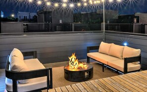 Terrace/patio - Nash Skyline Oasis | Hot Tub | 4BR | 4BA (Nashville)