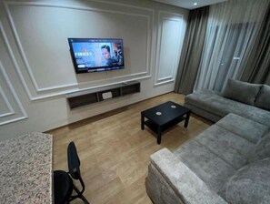 Living area - Apartment in Marina de Tanger with balcony (Tanger)
