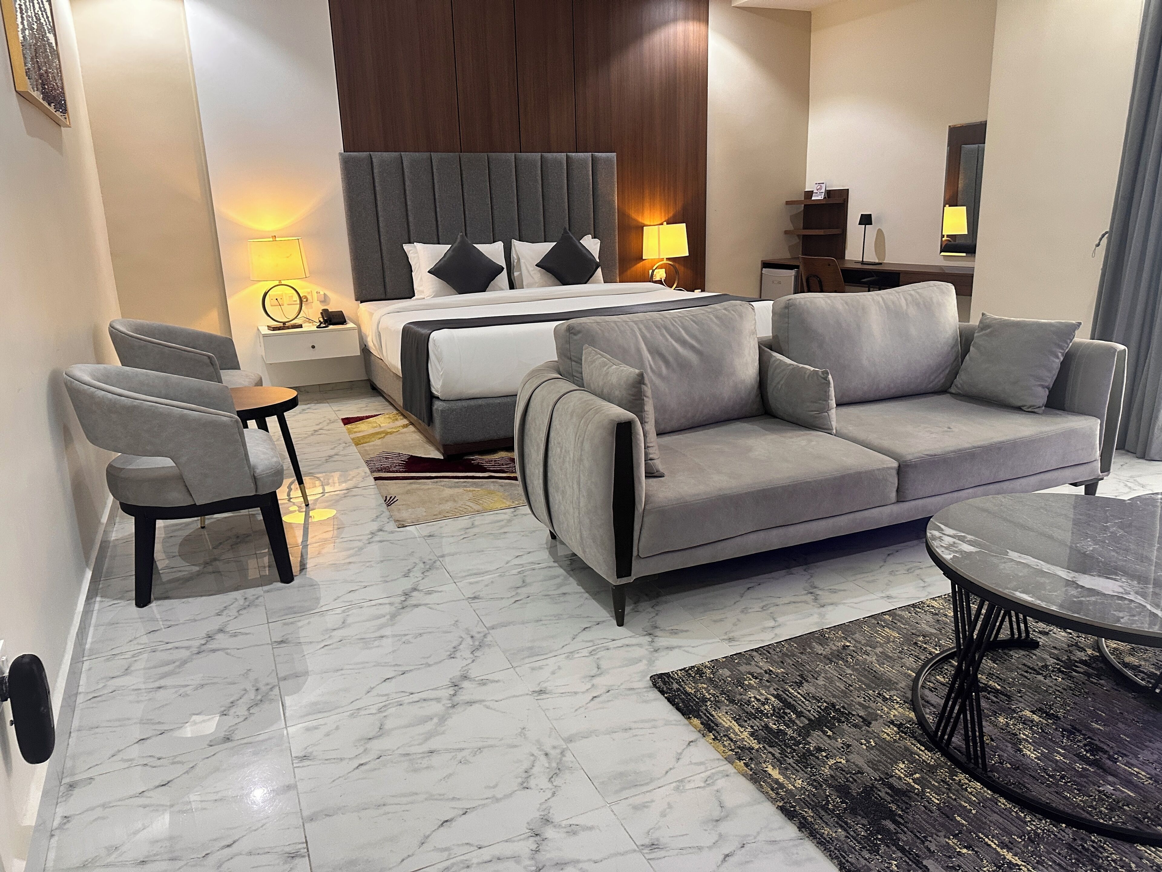 Chambre Double Deluxe, balcon, vue ville | Intérieur