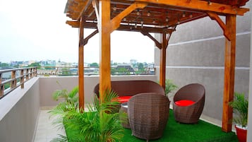 Presidential Suite, Patio, City View | Terrace/patio