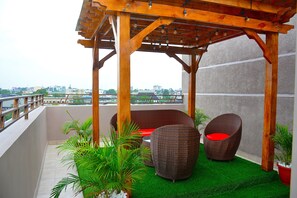 Presidential Suite, Patio, City View | Terrace/patio - GARDEN CITY HOTEL (Port Harcourt)