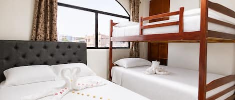 Family Apartment, Multiple Beds, Kitchen | Hypo-allergenic bedding, free WiFi, bed sheets