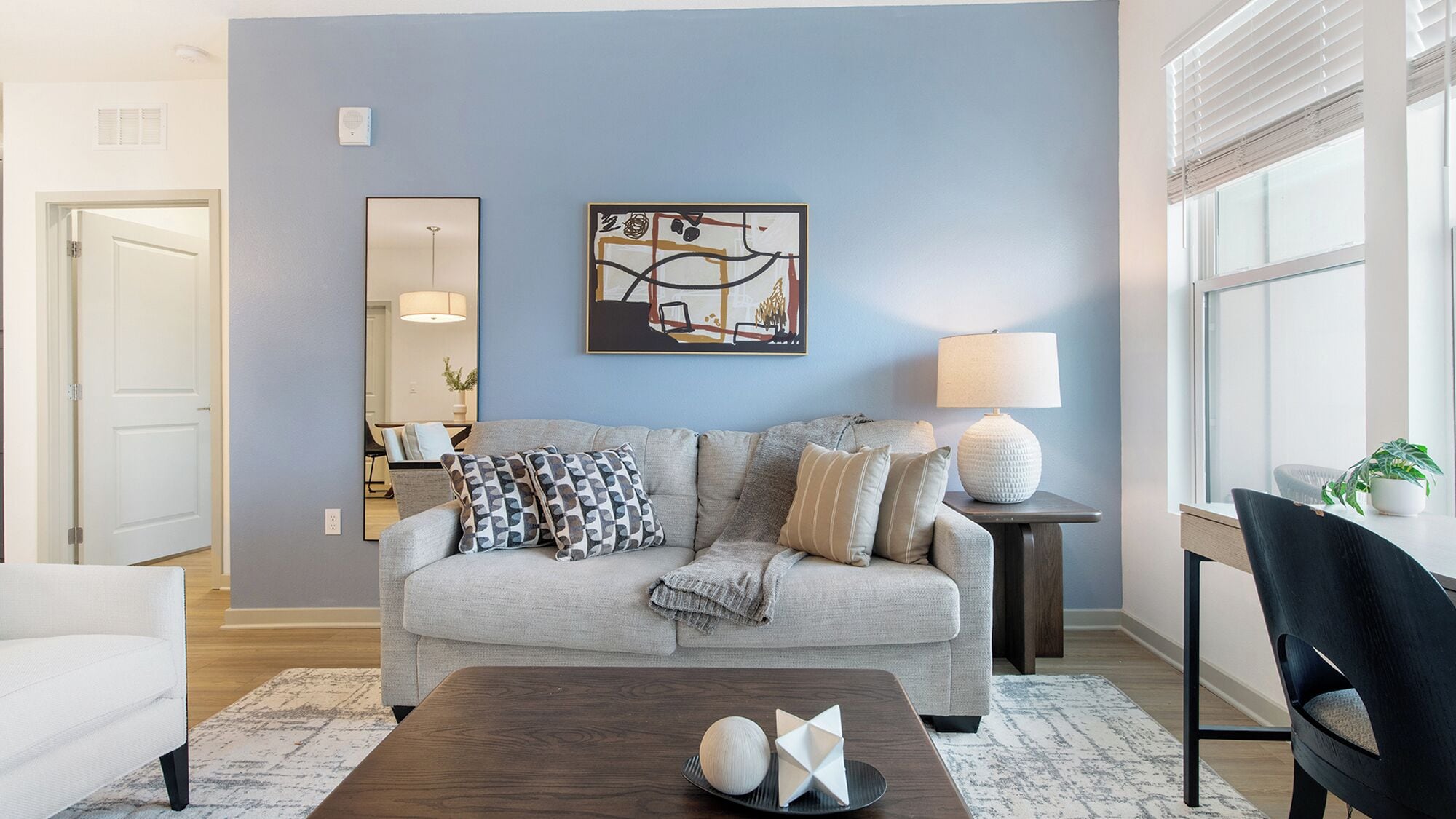 Apartment (2 Bedrooms) | Living area | 50-inch TV with digital channels