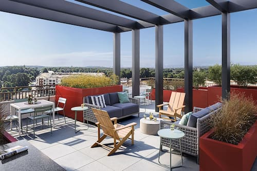 Rooftop terrace