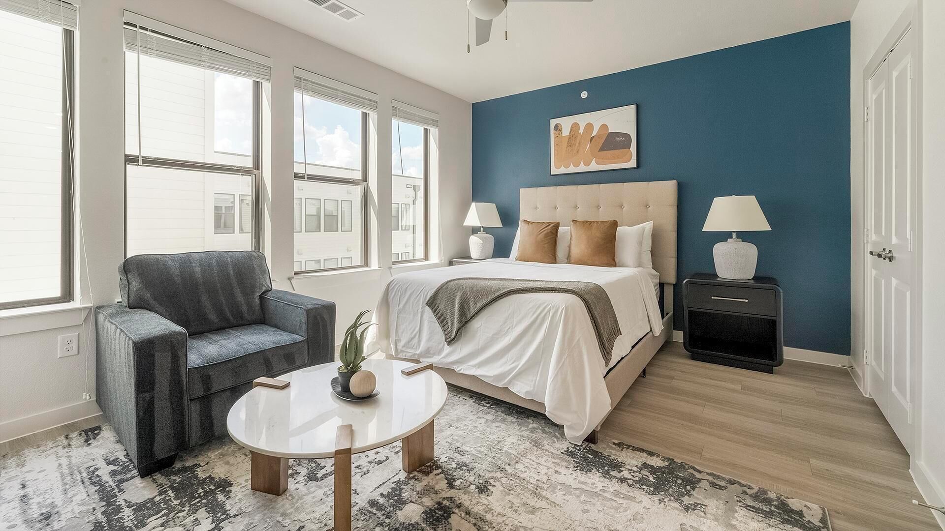 Studio (0 Bedroom) | 1 soverom, individuelt dekorert og individuelt innredet