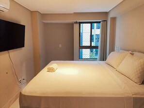 Apartemen | Wi-Fi gratis dan seprai linen