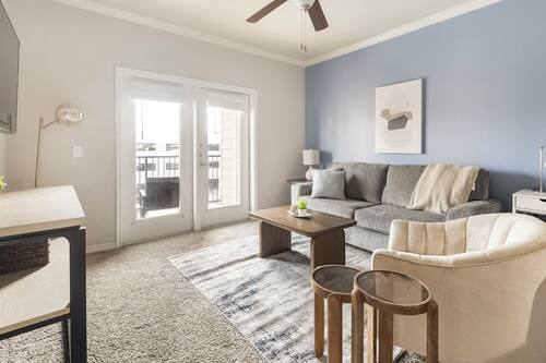 Apartment (1 Bedroom) | Living area