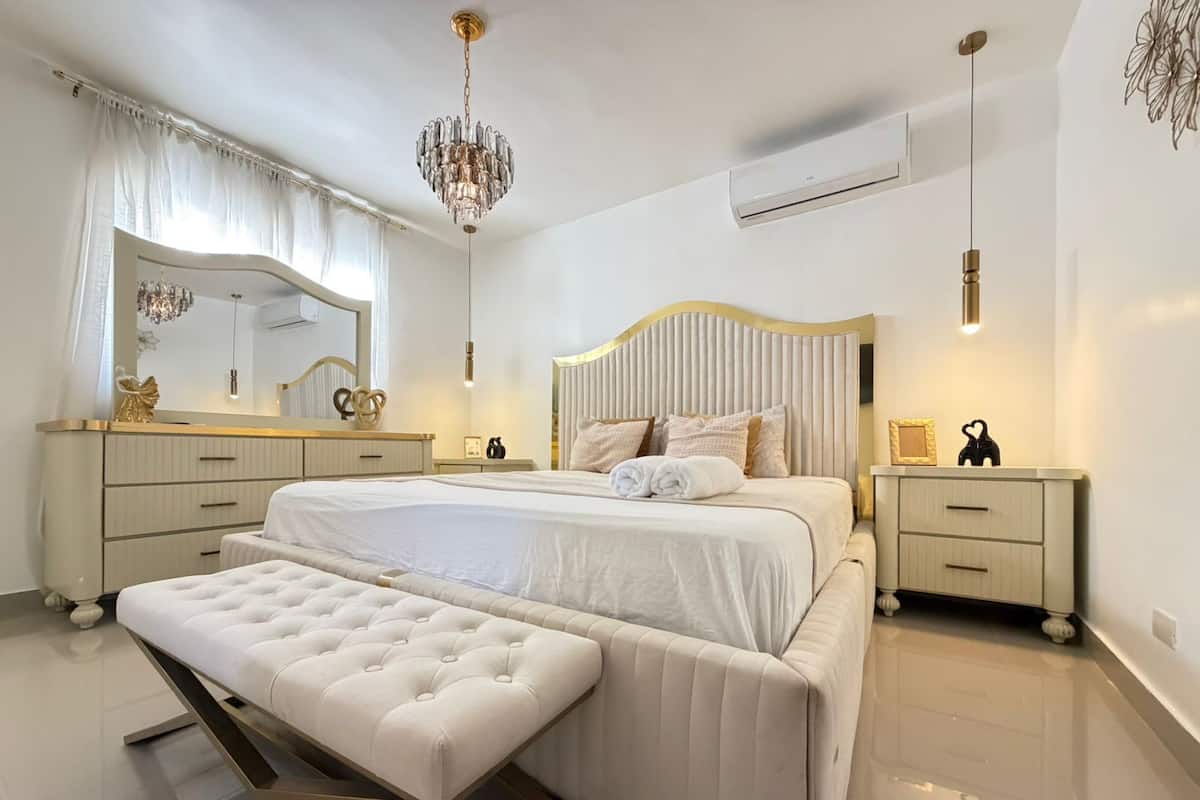 Blackout curtains, iron/ironing board, free WiFi