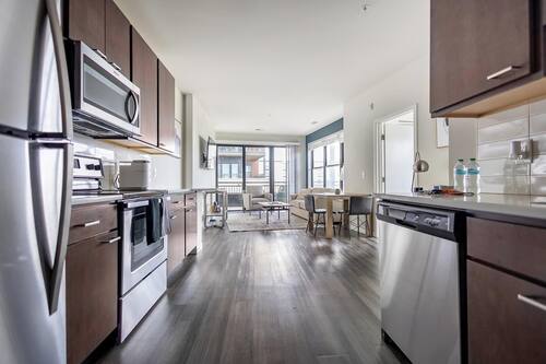 Apartment (1 Bedroom) | Private kitchen