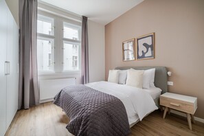1 bedroom, iron/ironing board, free WiFi, bed sheets - Blueground | Holešovice, view, nr Vltava (PRG-60) (Prague)