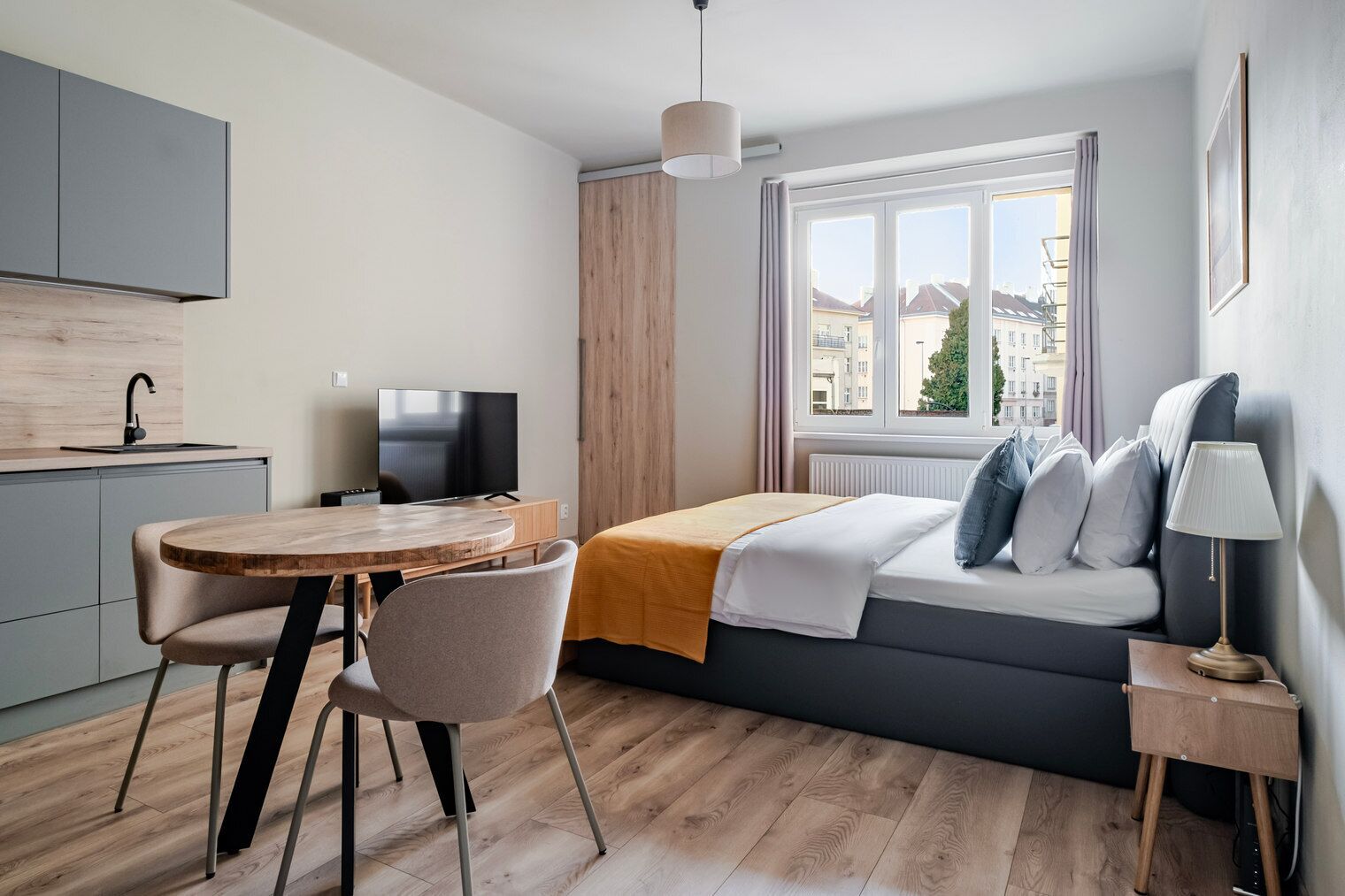 1 makuuhuone, silitysrauta/-lauta, ilmainen Wi-Fi, vuodevaatteet