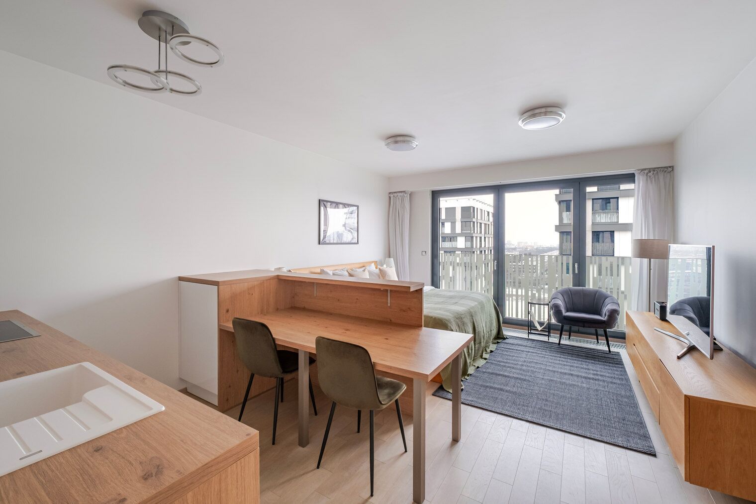 1 bedroom, iron/ironing board, free WiFi, bed sheets