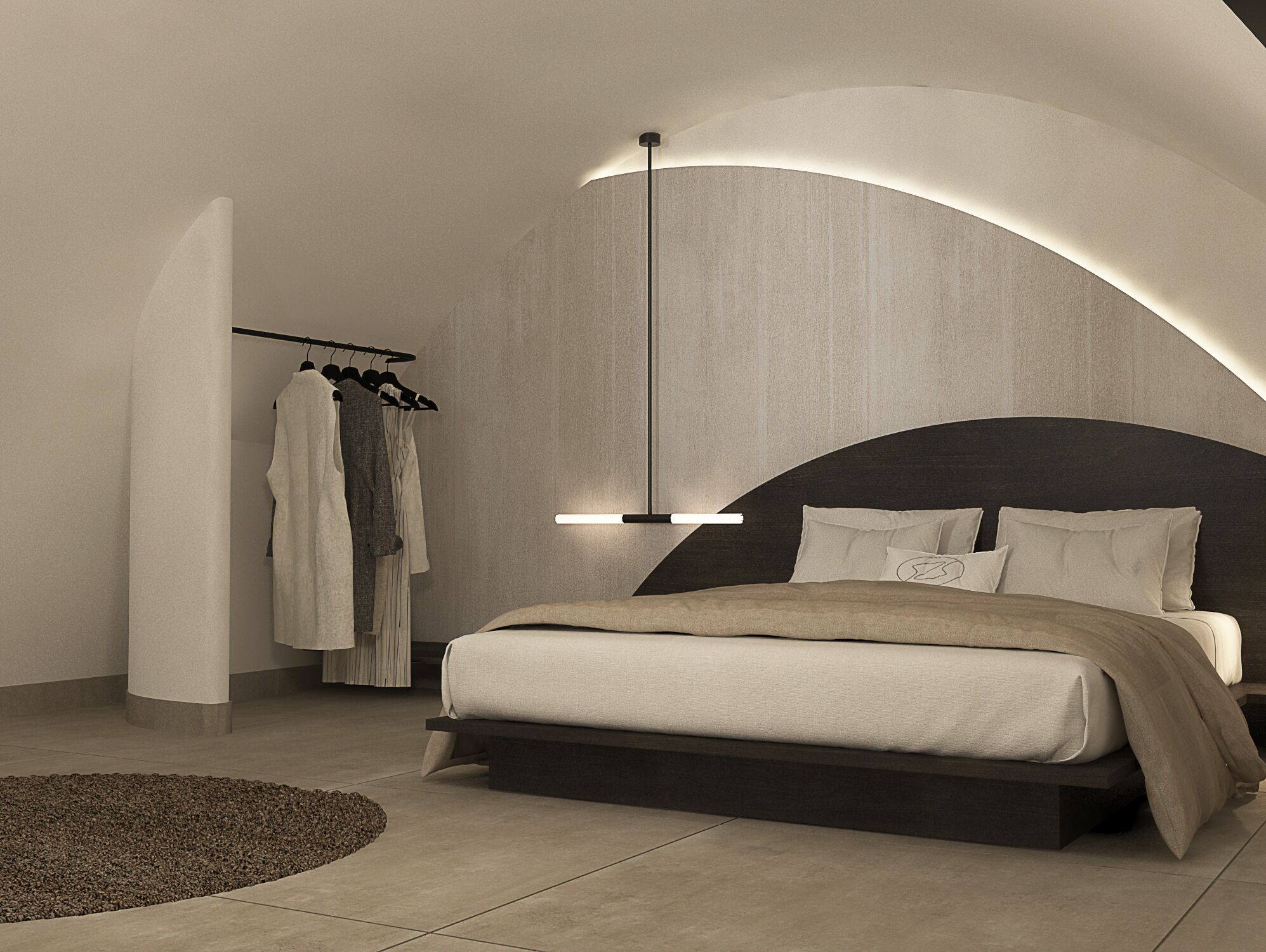 Family Suite with Hot Tub & Sea View | Seprai premium, minibar, brankas, dan tirai kedap cahaya