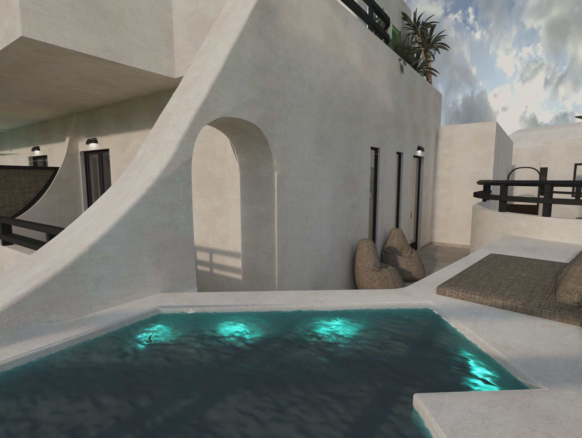 Grand Suite with Hot Tub & Sea View | Beach/ocean view