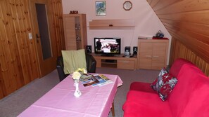 TV, DVD-spiller og bordtennis