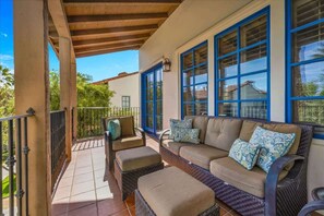 Terrace/patio - Poolside Greens 3BR Legacy Villa (La Quinta)
