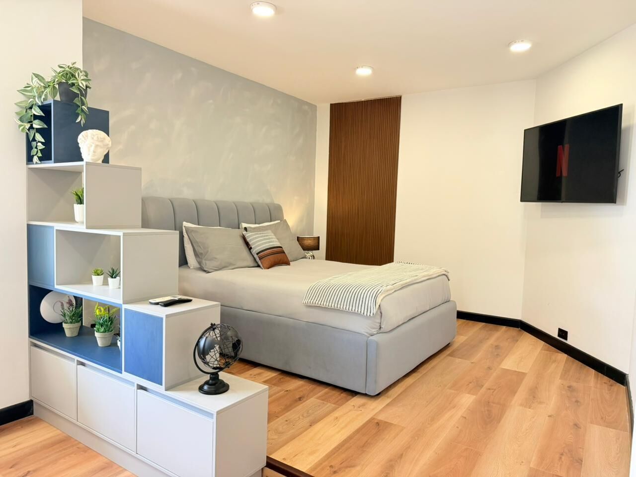 1 soveværelse, strygejern/strygebræt, internetforbindelse, sengetøj