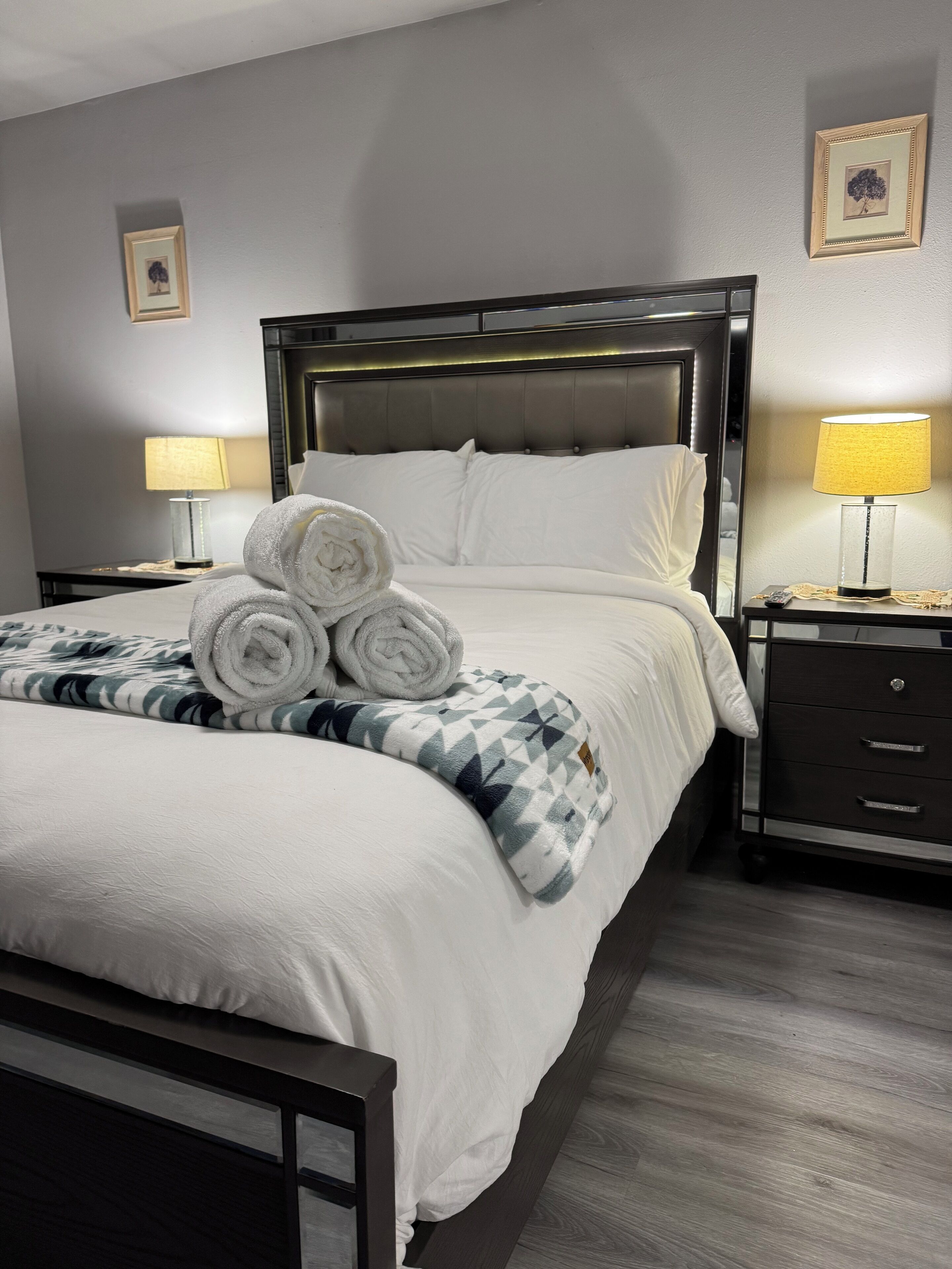 3 bedrooms, iron/ironing board, WiFi, bed sheets