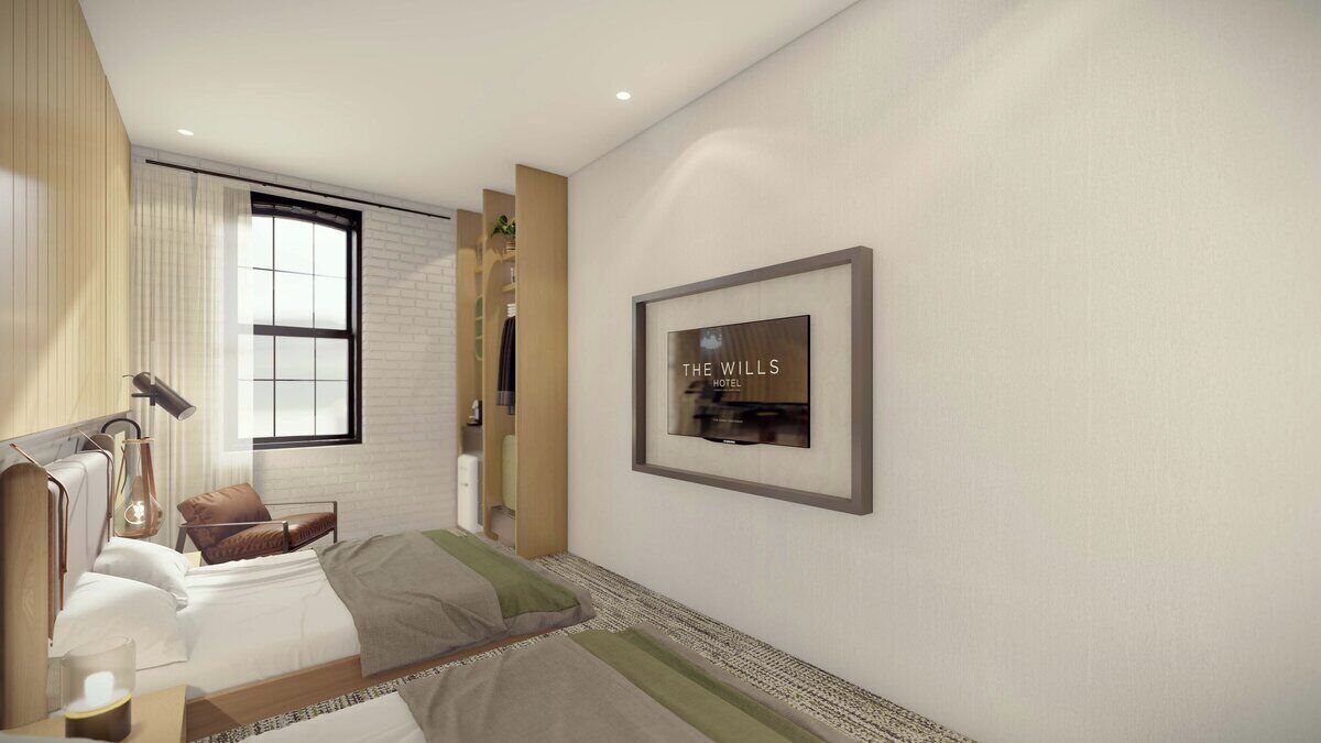 Phòng Tiêu chuẩn, 2 giường cỡ queen | Bàn, khu vực làm việc phù hợp cho laptop, màn/rèm cản sáng 