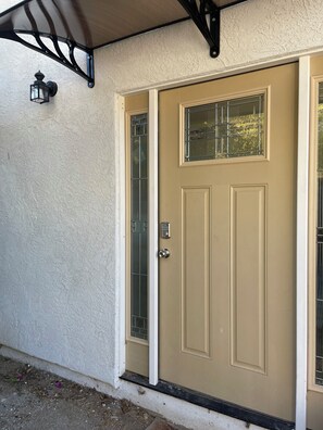 Exterior detail -  
Charming Cozy Suite in Poway with Sloped Ceiling & Private Balcony (Poway)