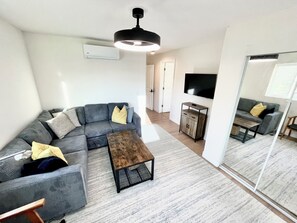 Smart TV -  
Charming Cozy Suite in Poway with Sloped Ceiling & Private Balcony (Poway)