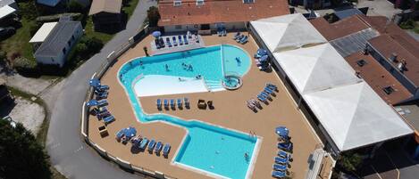 Et oppvarmet basseng