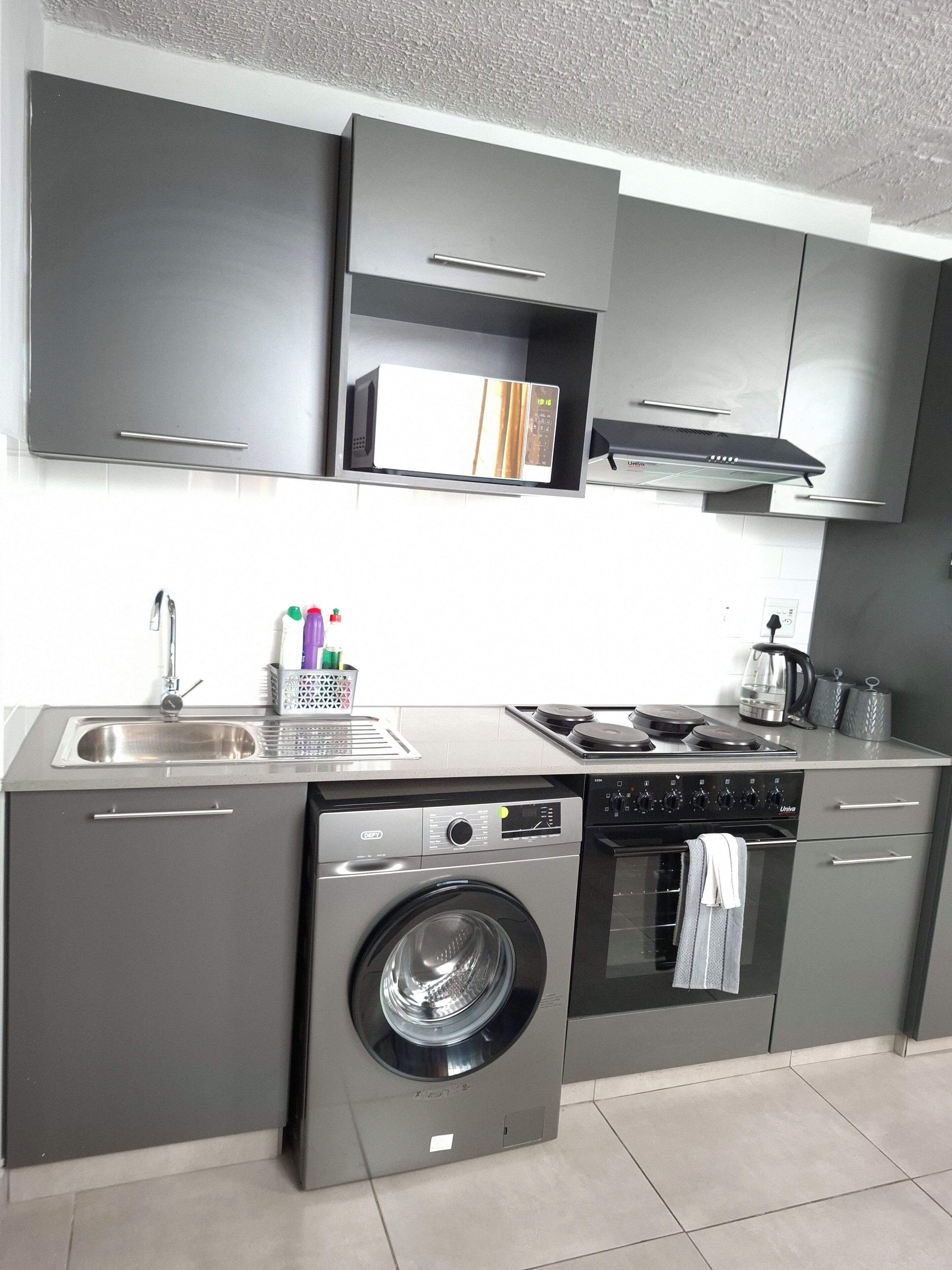 Microwave, oven, stovetop