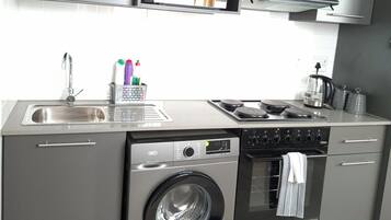 Microwave, oven, stovetop