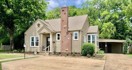 Alumni Shack, right beside Harding campus