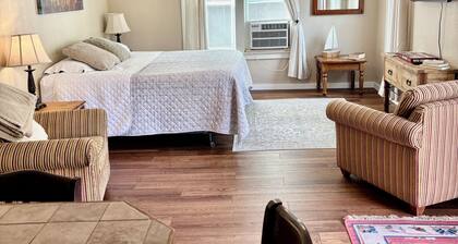 Alumni Shack, right beside Harding campus