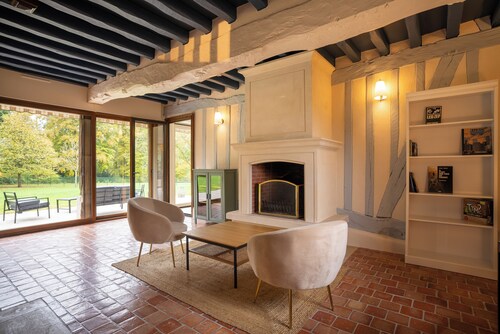 Magnificent Norman country house with indoor heated pool