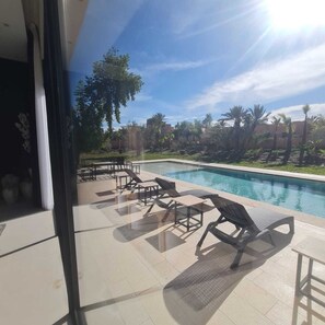 Pool - Villa Golden Palm 19 Rooms 38 People (Marrakech)