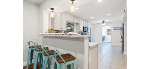 Private kitchen - Make beautiful memories with family in this sweet home, surrounded by oak trees. (Gulf Breeze)