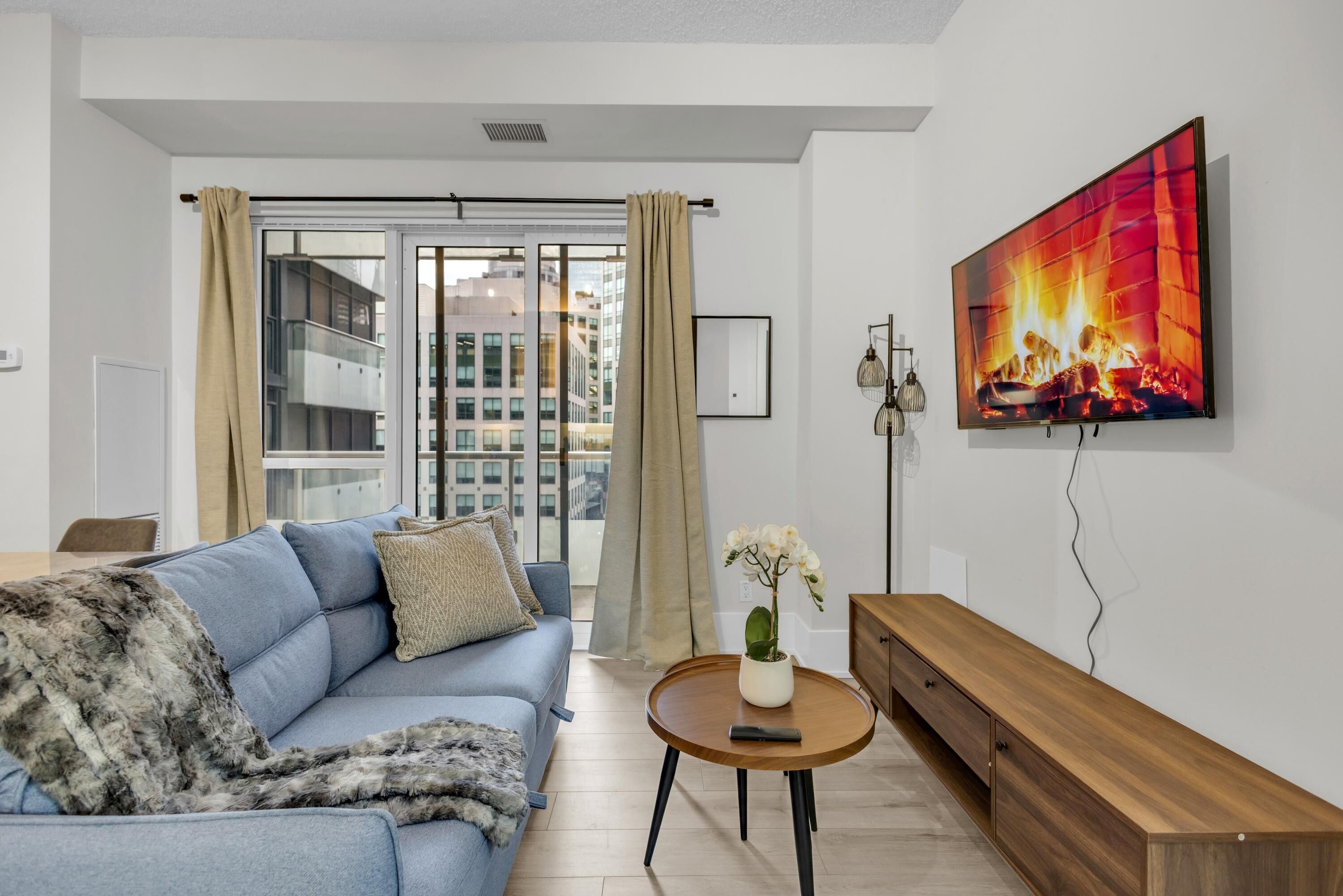 Phòng Suite Deluxe, 1 giường cỡ queen và sofa giường, không hút thuốc | Tiện nghi tại phòng