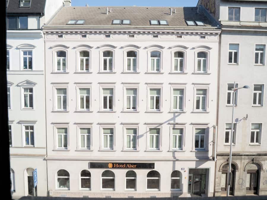 Fassade der Unterkunft