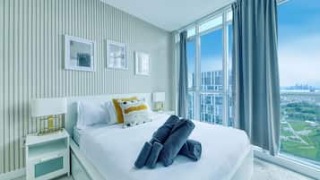 Royal suite, 2 slaapkamers, niet-roken | Verduisterende gordijnen, een strijkplank/strijkijzer, gratis wifi