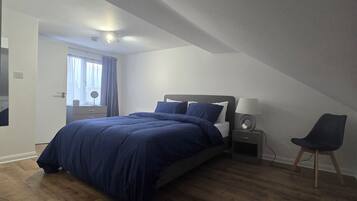 1 bedroom, iron/ironing board, Internet, bed sheets