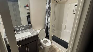 Towels, soap, toilet paper