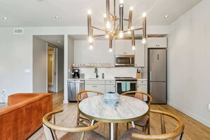 Fridge, microwave, oven, stovetop - Comfortable 2BR Apartment | Walk to Bourbon St. (New Orleans)