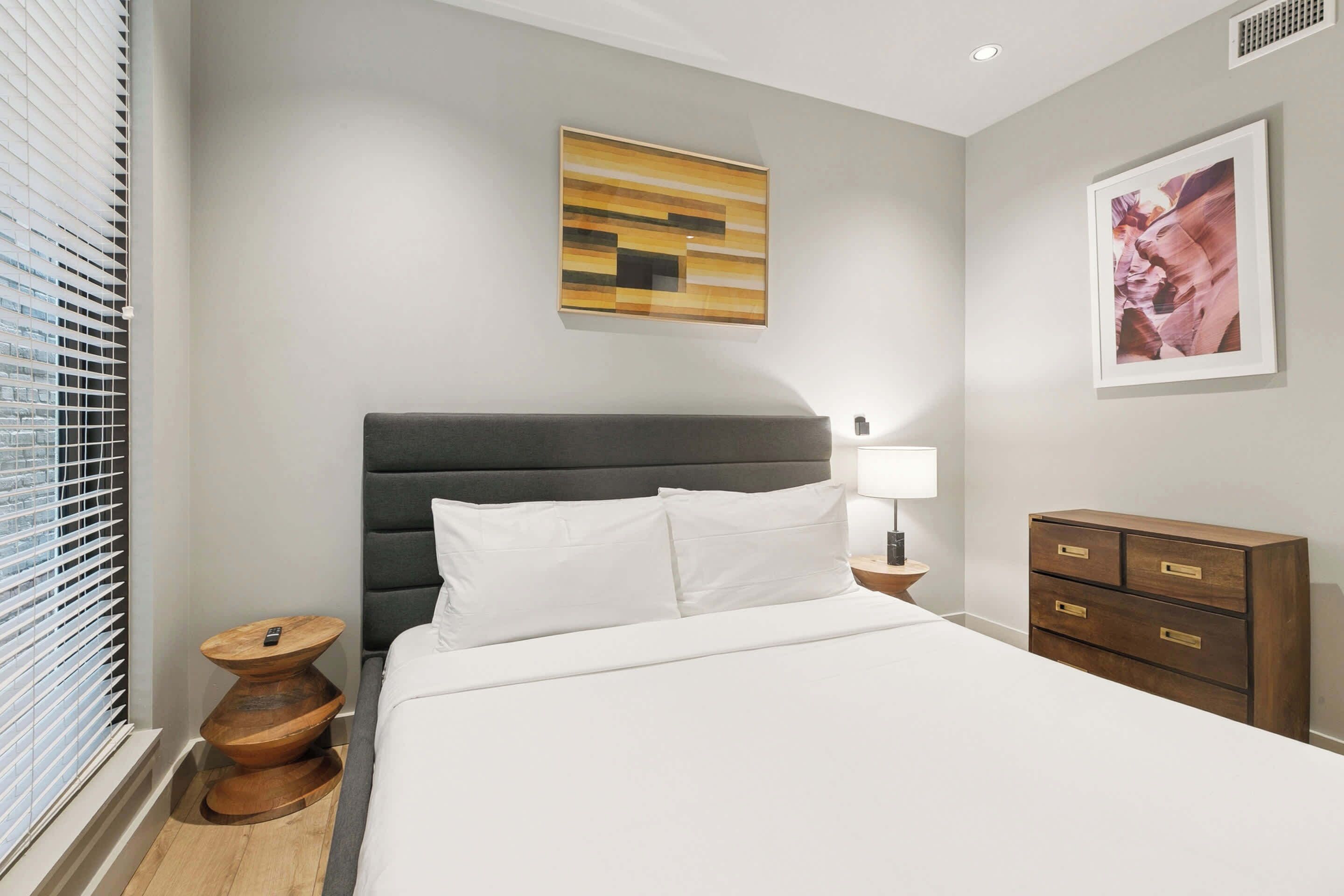 1 bedroom, iron/ironing board, travel crib, WiFi