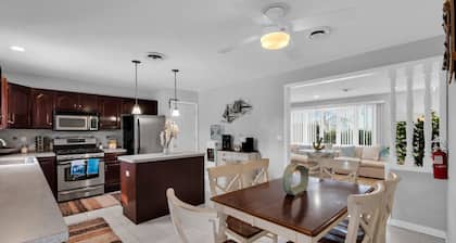 Relaxed Ocean Gate Shore Getaway | 3BR + Sofa Bed, Fireplace & Parking