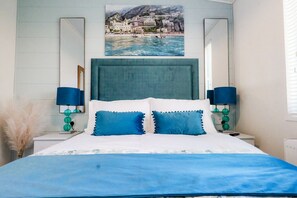 2 makuuhuonetta, silitysrauta/-lauta, Wi-Fi, vuodevaatteet