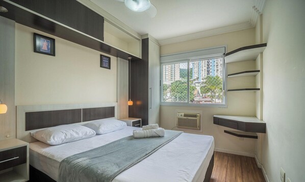 Apartemen Basic | 2 kamar tidur dan Wi-Fi gratis