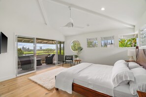 4 bedrooms, iron/ironing board, WiFi, bed sheets - Fresh & Modern 4-bedroom house ~ North Shore Kauai (Princeville)