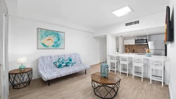 Superior-Apartment, Nichtraucher, Küche | Wohnbereich