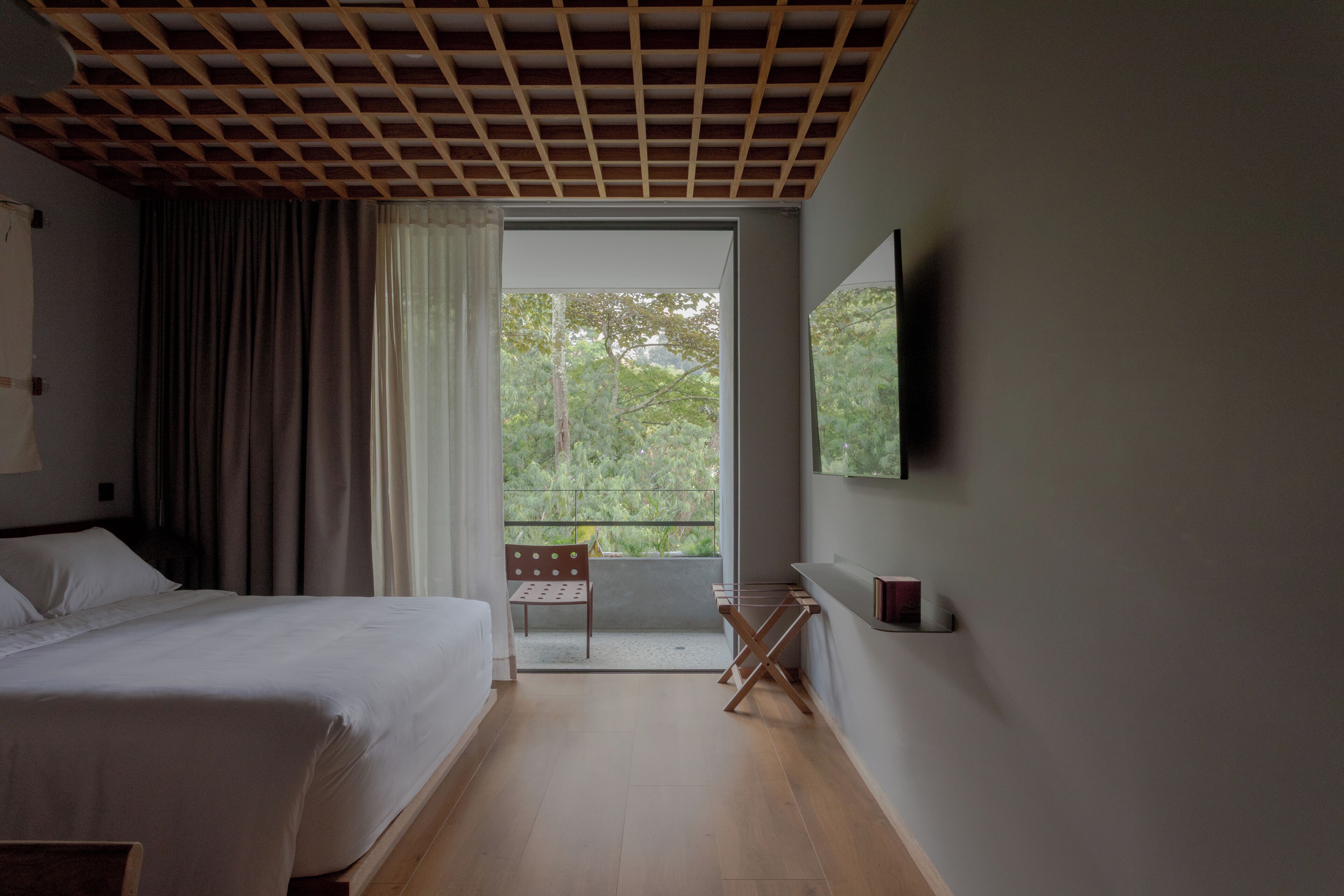 Chambre Standard, vue jardin