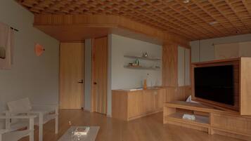 Ropa de cama de alta calidad, colchones con acolchado adicional, minibar